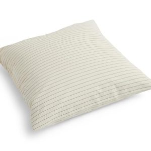 Fineline hovedpudebetræk, 63x60 cm - Ivory